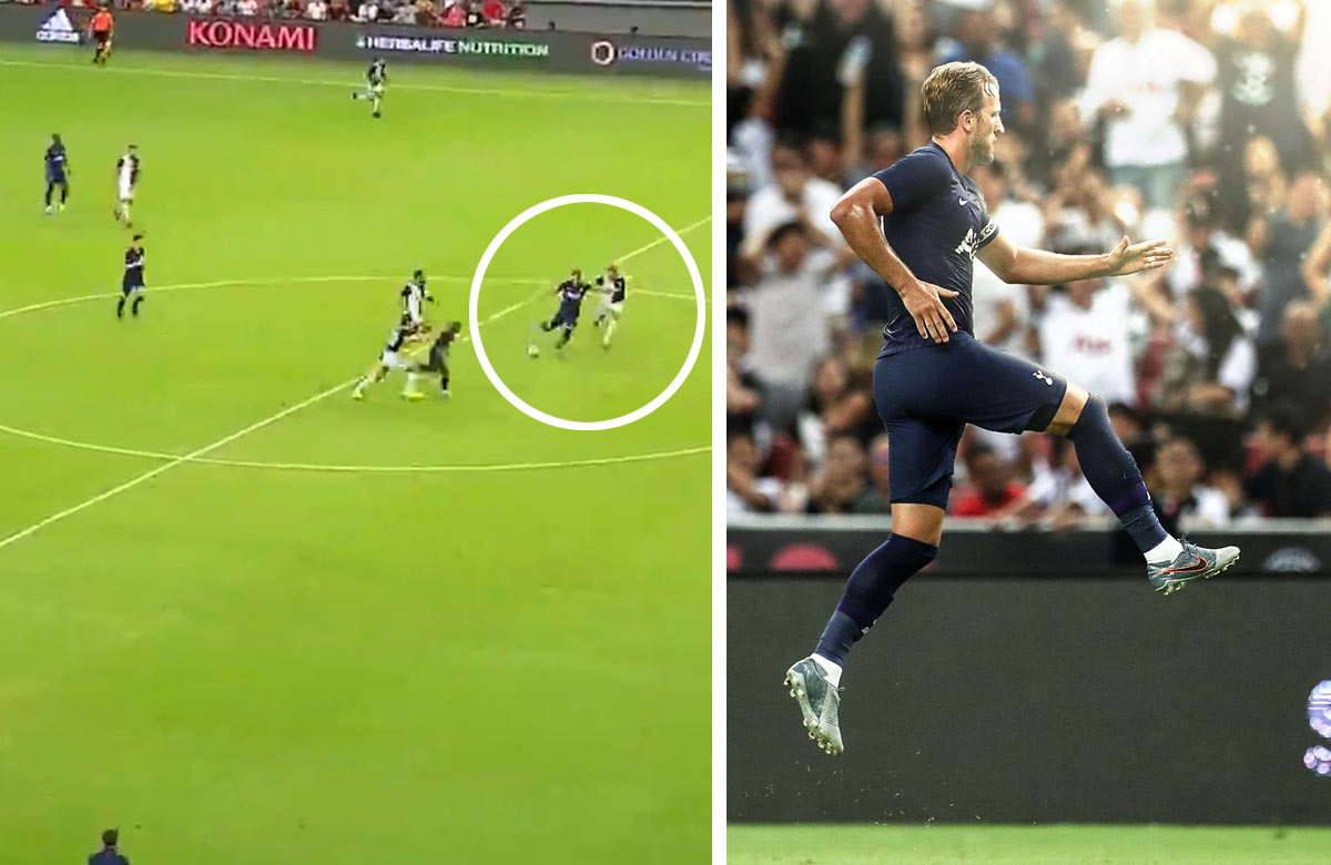 Harry Kane a jeho famózny víťazný gól proti Juventusu od polovice ihriska! (VIDEO)