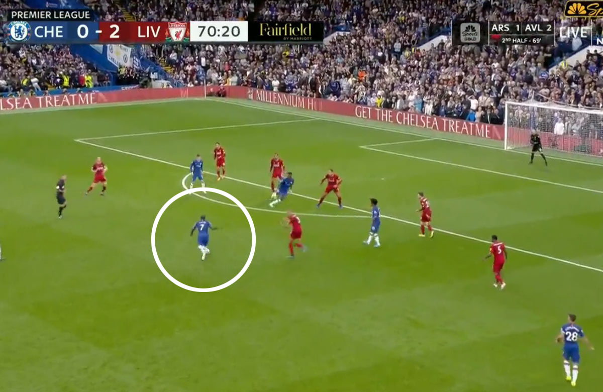 N'Golo Kanté s nádherným sólom proti Liverpoolu (VIDEO)