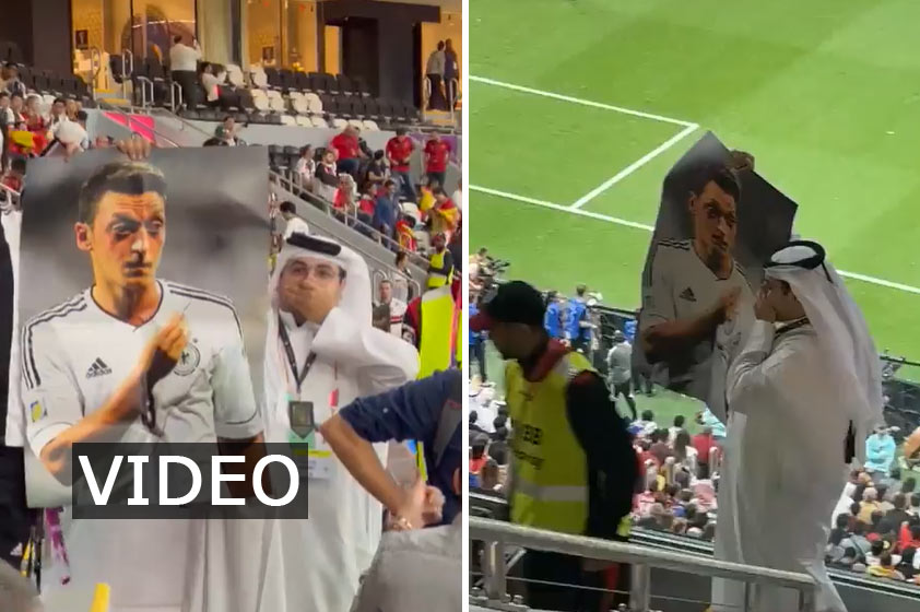 Katarskí fanúšikovia reagujú na nemecké gesto zakrytia úst
