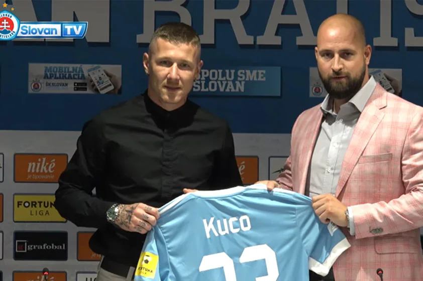 Oficiálne: Juraj Kucka predstavený ako nová posila Slovana Bratislava