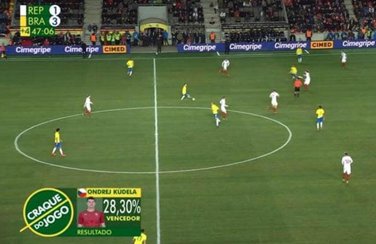 Fanúšikovia z Brazílie vybrali Čecha ako najlepšieho hráča zápasu. Dôvod vás zaručene pobaví! (VIDEO)