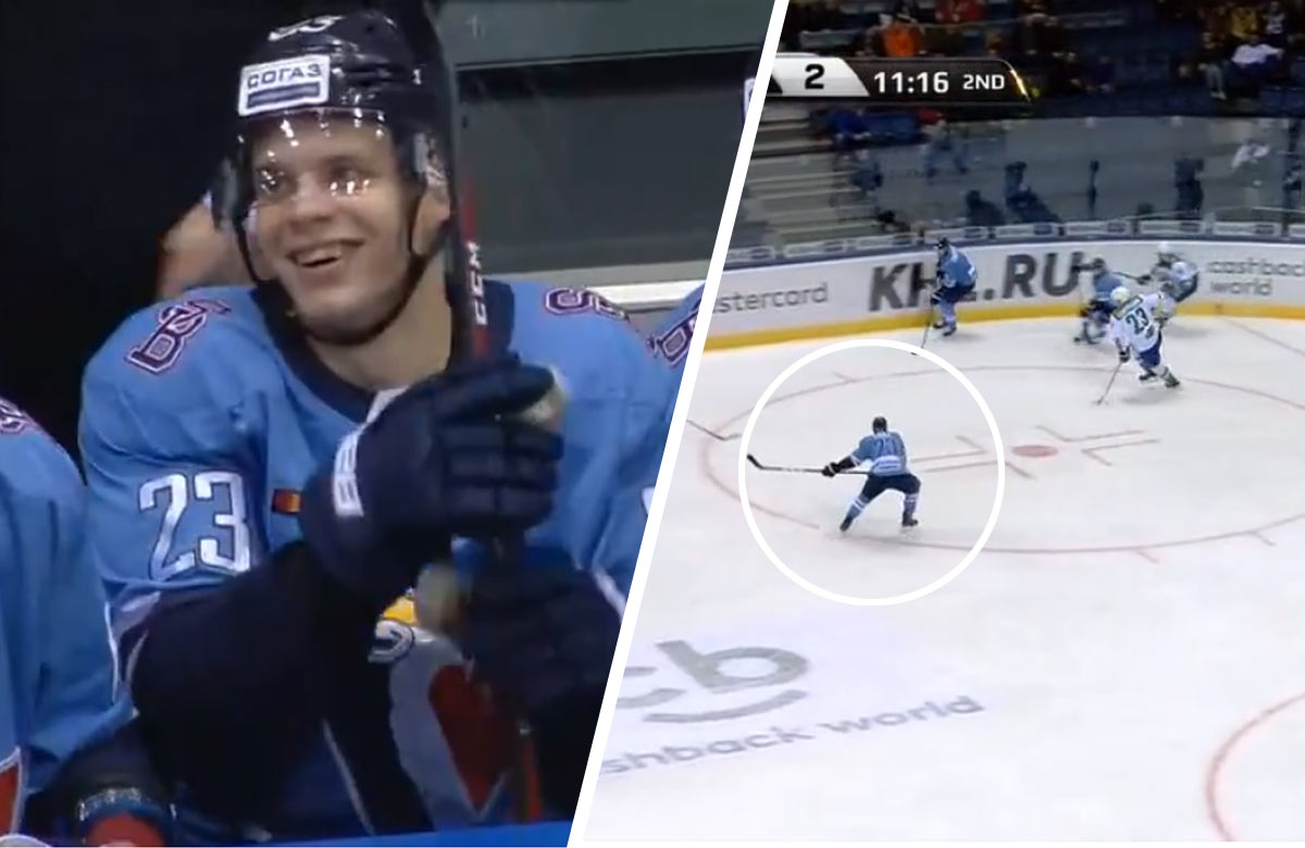 Jediné pozitívum na Slovane v KHL. Adam Liška a jeho dnešný gól proti Ufe! (VIDEO)