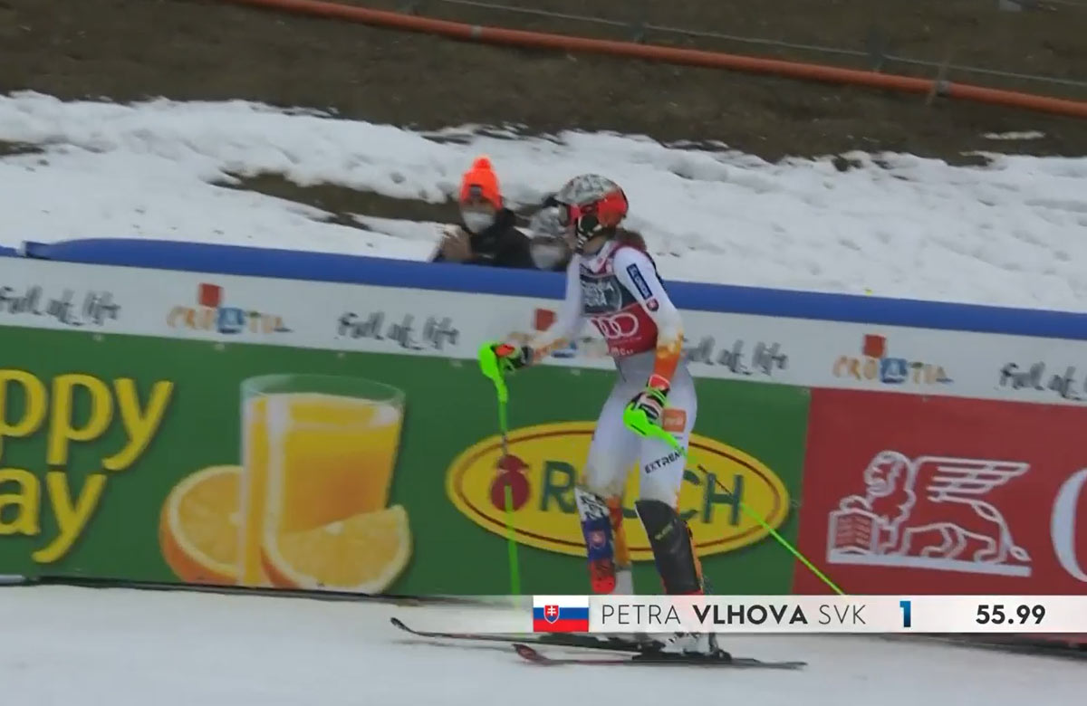 VIDEO: Ako skvelá Vlhová ovládla 1. kolo slalomu v Záhrebe
