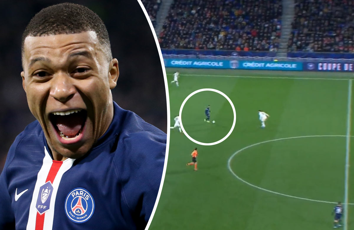 Kylian Mbappé a jeho fantastický gól proti Lyonu po sóle z vlastnej polovice (VIDEO)