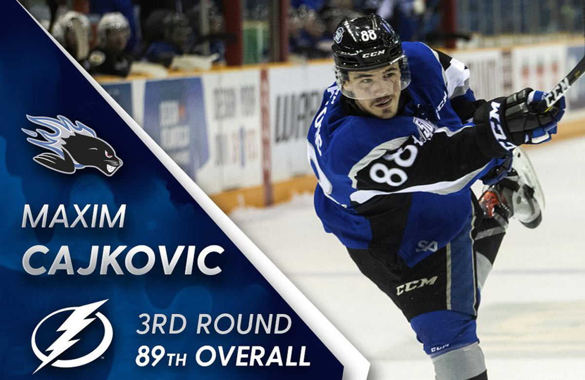 Maxim Čajkovič reagoval na draftovanie do NHL Tampou Bay Lightning