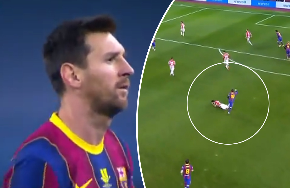 Messi dostal prvú červenú kartu v kariére za Barcelonu (VIDEO)