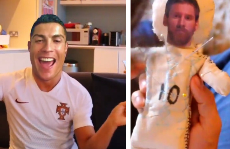 Úsmevná paródia vysvetluje prečo sa Messimu nedarilo proti Islandu. Môže za to Ronaldo! (VIDEO)