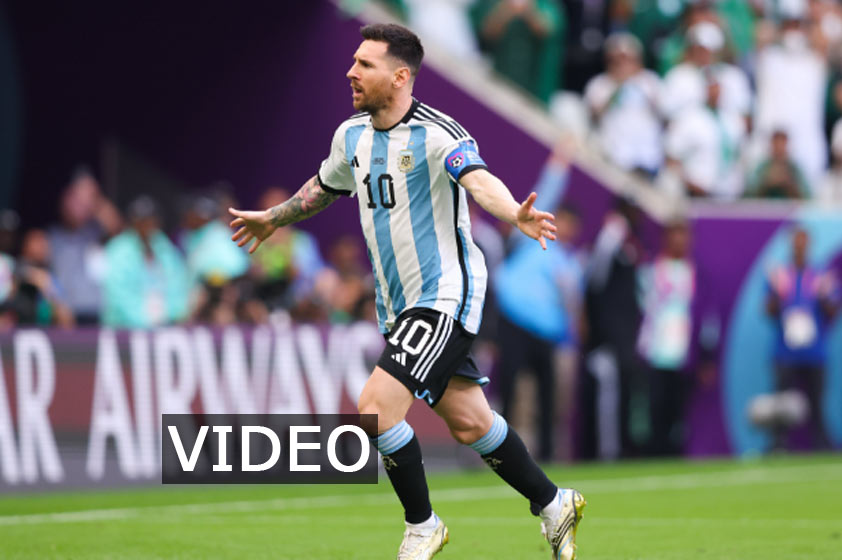 Lionel Messi potreboval na prvý gól na MS v Katare desať minút