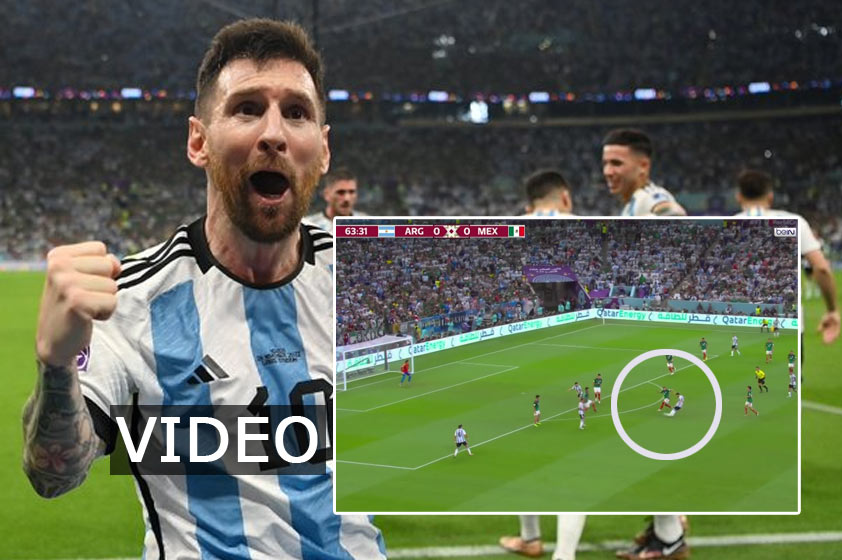 Lionel Messi a jeho parádny gól na MS 2022 proti Mexiku