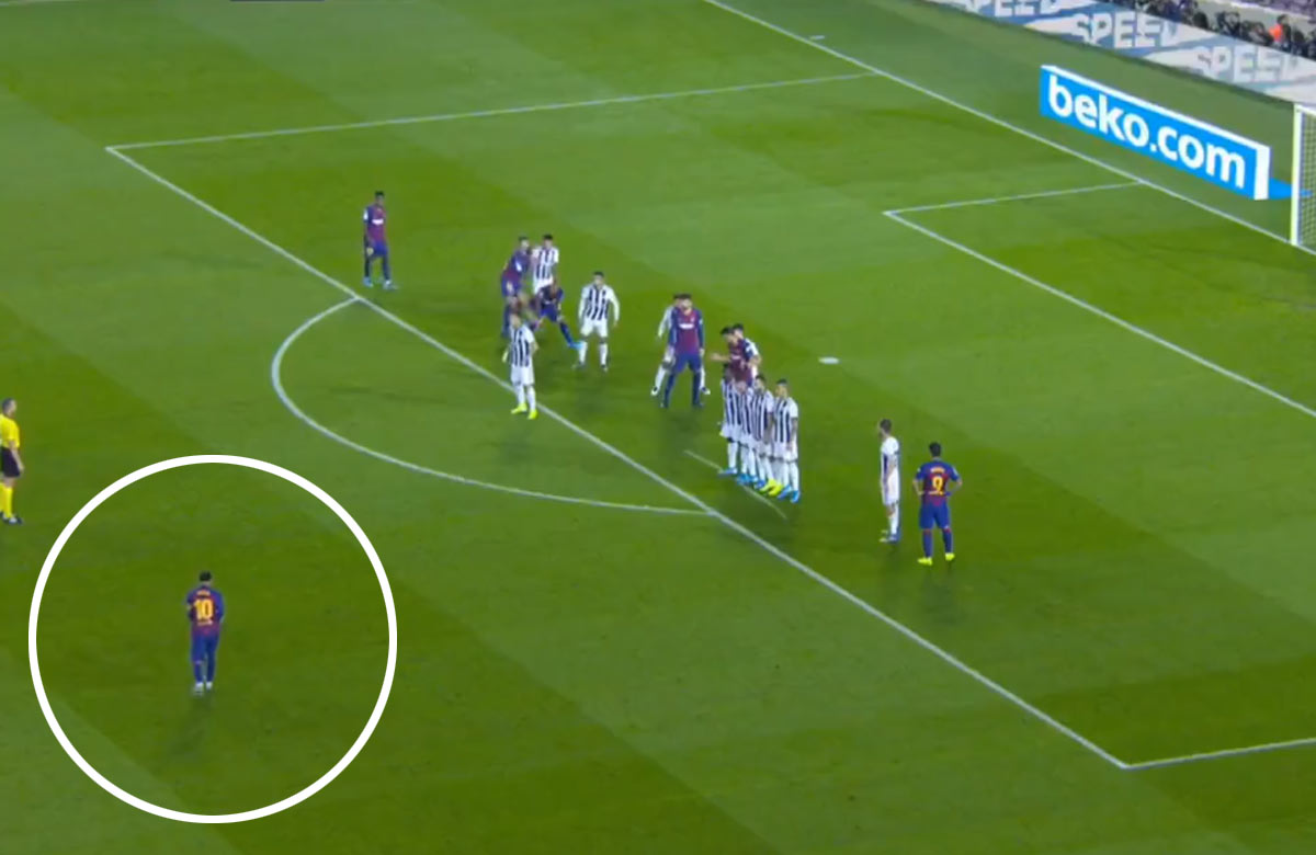 Leo Messi je na nezastavenie: Ďalší parádny gól z priameho kopu! (VIDEO)