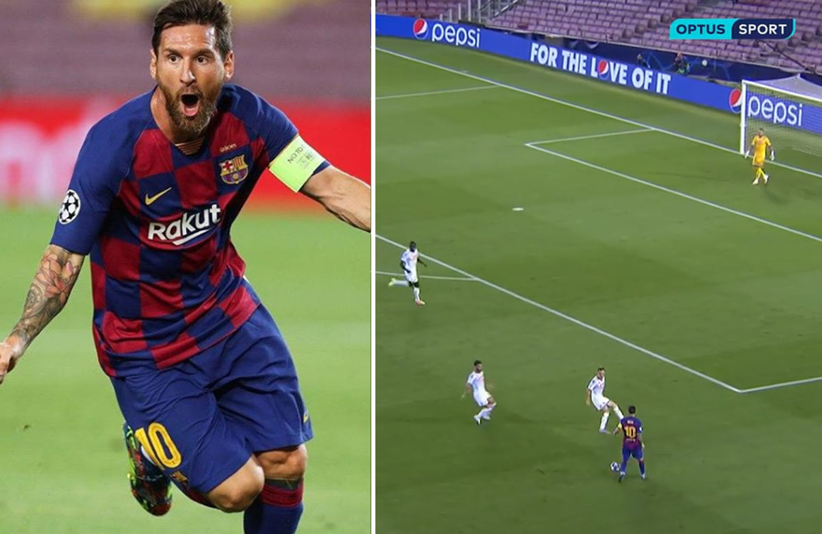 Fantastický gól Lionela Messiho proti Neapolu (VIDEO)