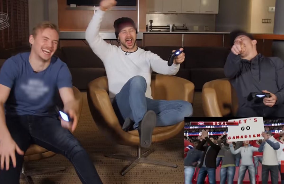 Tomáš Tatar rozdrvil dvoch spoluhráčov z Montrealu v hre NHL 19! (VIDEO)