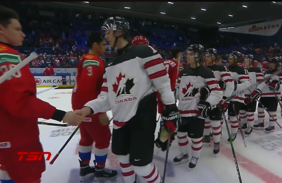 Rusko deklasovalo na MS U20 Kanadu 6:0 (VIDEO)