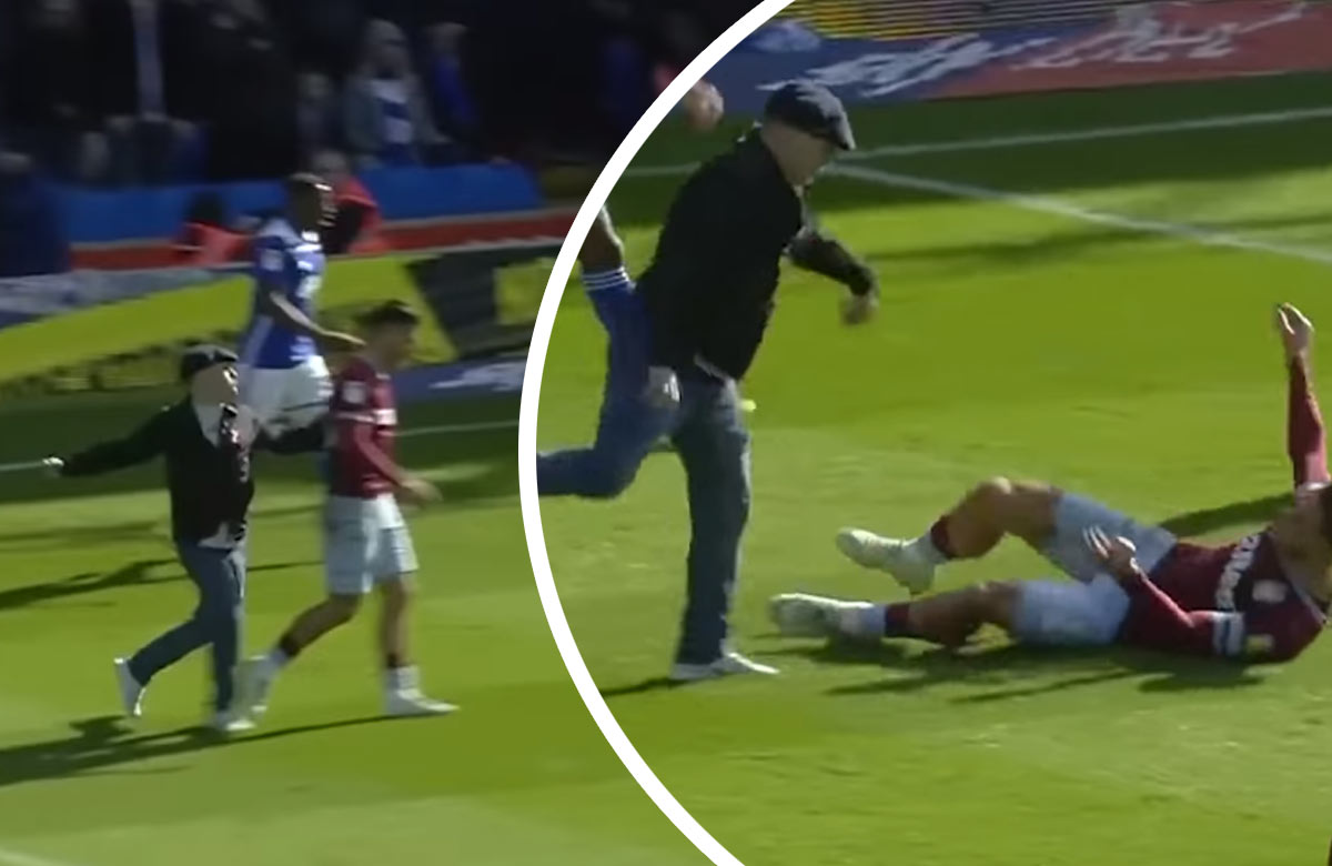 Šokujúce zábery z Anglicka: Fanúšik odzadu napadol hráča priamo počas zápasu! (VIDEO)