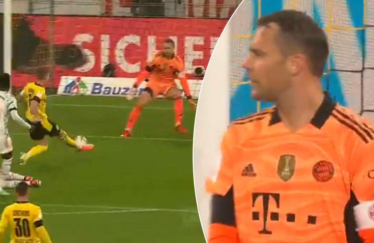 Fantastický zákrok Neuera proti Dortmundu (VIDEO)
