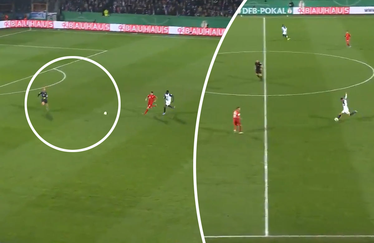 Manuel Neuer si znovu koledoval o gól z polovice ihriska (VIDEO)