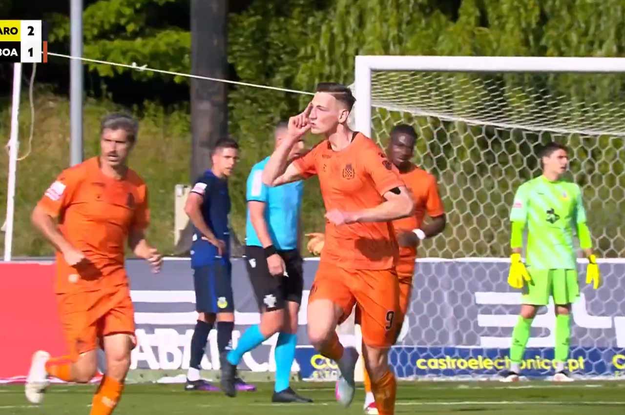 VIDEO: Róbert Boženík zakončil svoje pôsobenie v Boaviste gólom