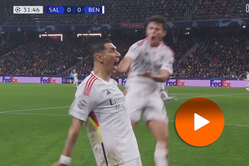 VIDEO: Ángel Di María strelil v Lige Majstrov neuveriteľný gól
