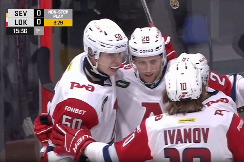 VIDEO: Martin Gernát sa dočkal. Slovenský obranca strelil premiérový gól v KHL
