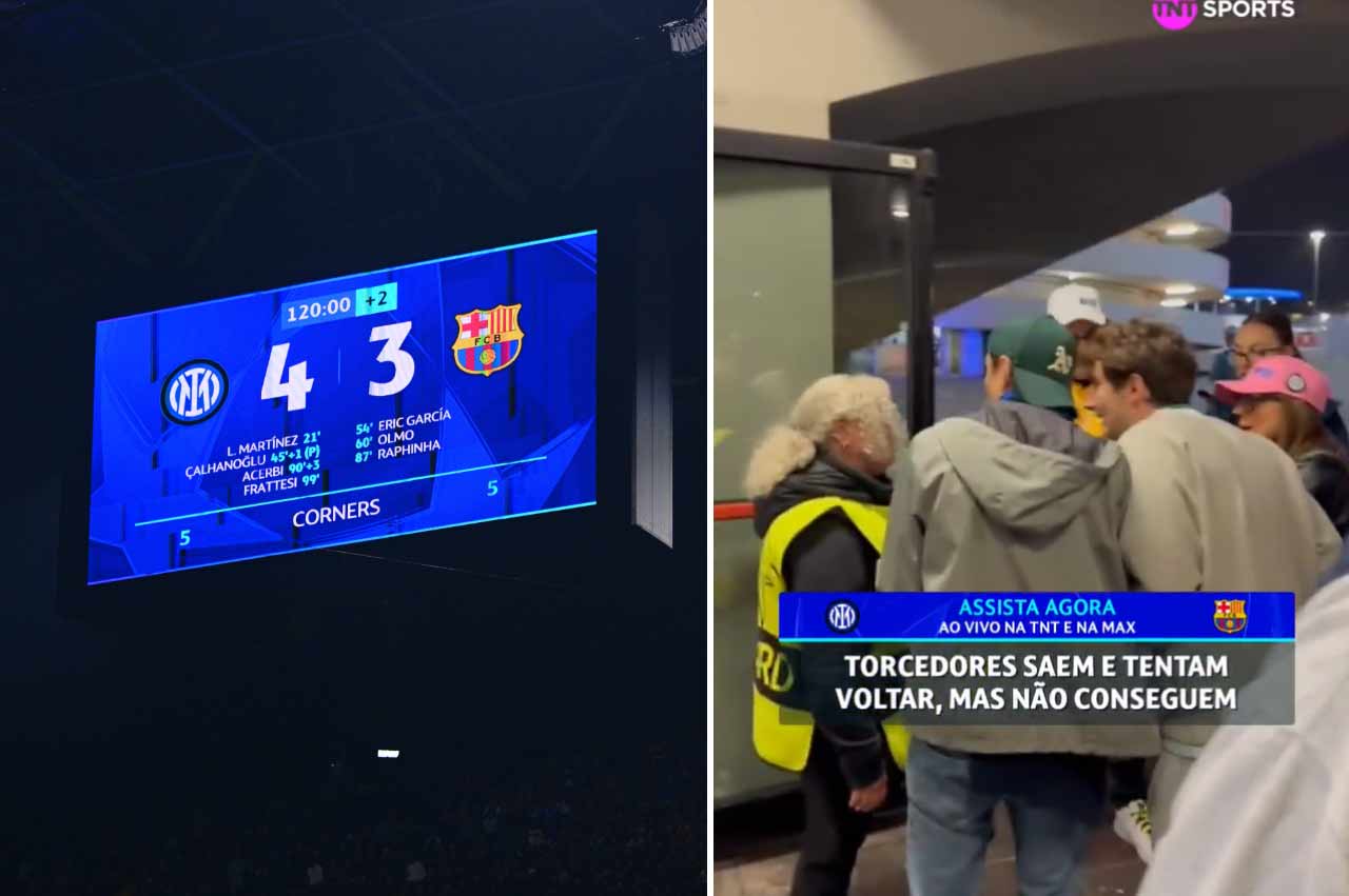 VIDEO: Tak im treba. Fanúšikovia Interu za nepriaznivého stavu opustili štadión, naspäť ich už nepustili