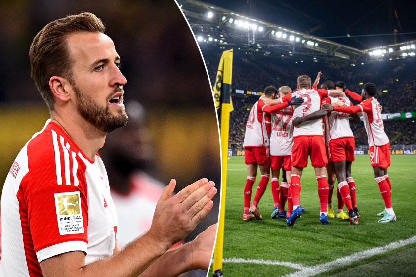 VIDEO: Bayern deklasoval Dortmund, Harry Kane strelil tretí hetrik v sezóne