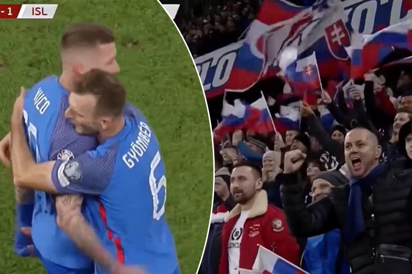 VIDEO: Juraj Kucka a jeho dôležitý vyrovnávajúci gól v zápase Slovenska s Islandom