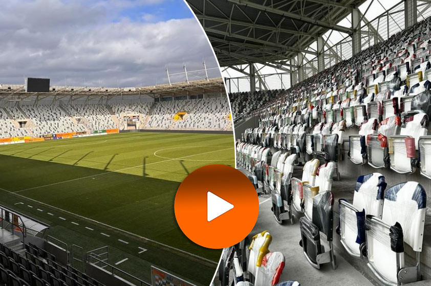 VIDEO: Nový štadión v Košiciach je kompletne hotový, vyzerá úchvatne