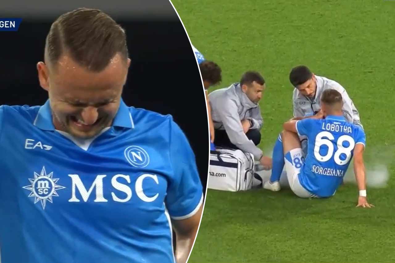 Lobotkovi museli pomáhať zísť z ihriska, risk Neapola nevyšiel. Conte neprináša dobré správy