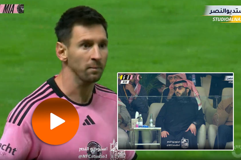 VIDEO: Saudskoarabský minister športu sa vysmieval Messimu pri vysokej prehre Interu Miami