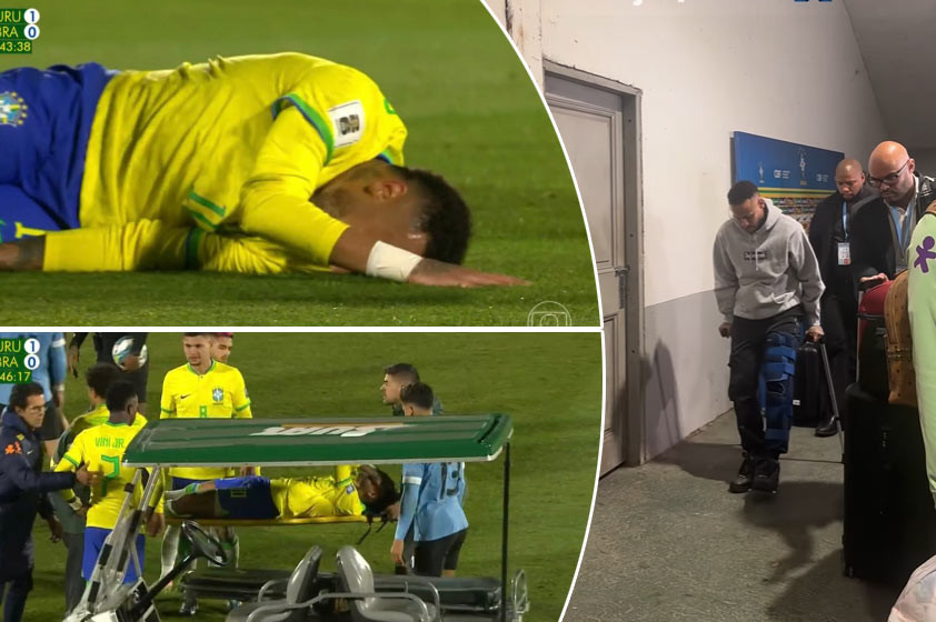 VIDEO: Neymar plakal po vážnom zranení kolena, Brazílčan sa potom postaral o krásne gesto
