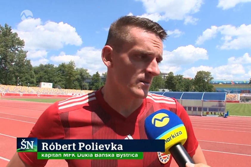 Róbert Polievka prehovoril o svojej budúcnosti. Koľko mal ponúkať Slovan za reprezentačného útočníka?