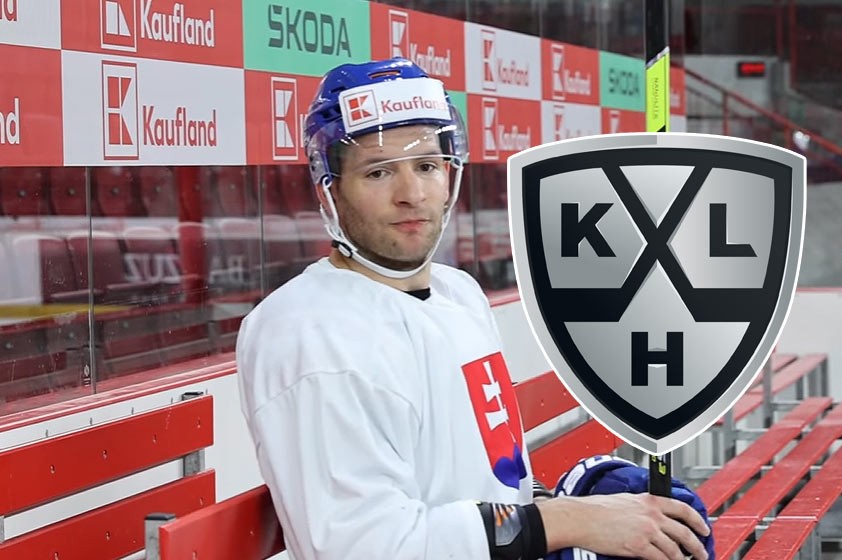 Ďalší slovenský hokejový reprezentant podpísal zmluvu s tímom z KHL