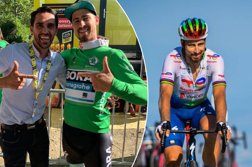 Cyklistická legenda Alberto Contador poslal nádherný odkaz Petrovi Saganovi