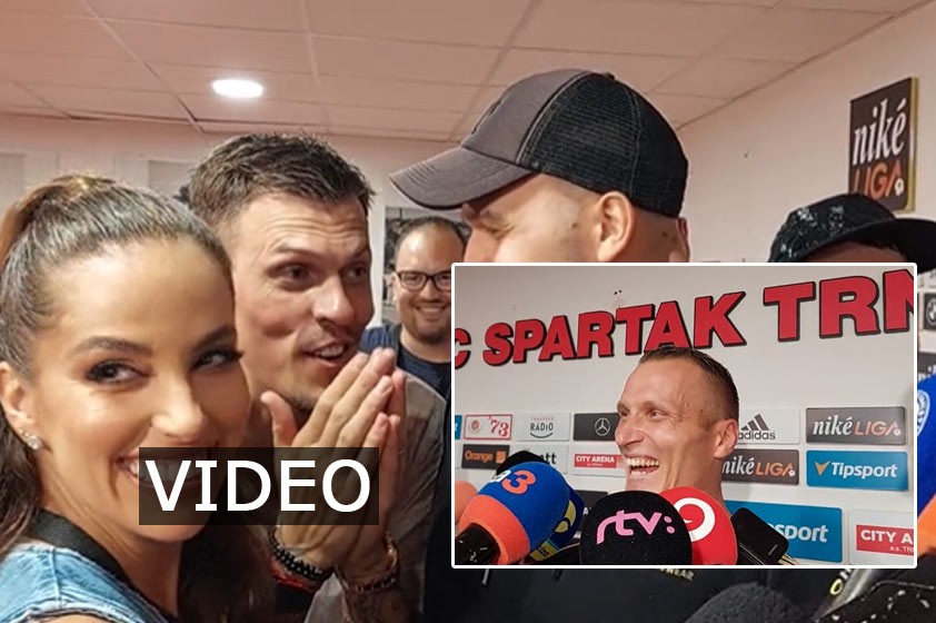 Martin Škrtel prerušil Štetinu pri rozhovore po životnom góle proti Lechu Poznaň