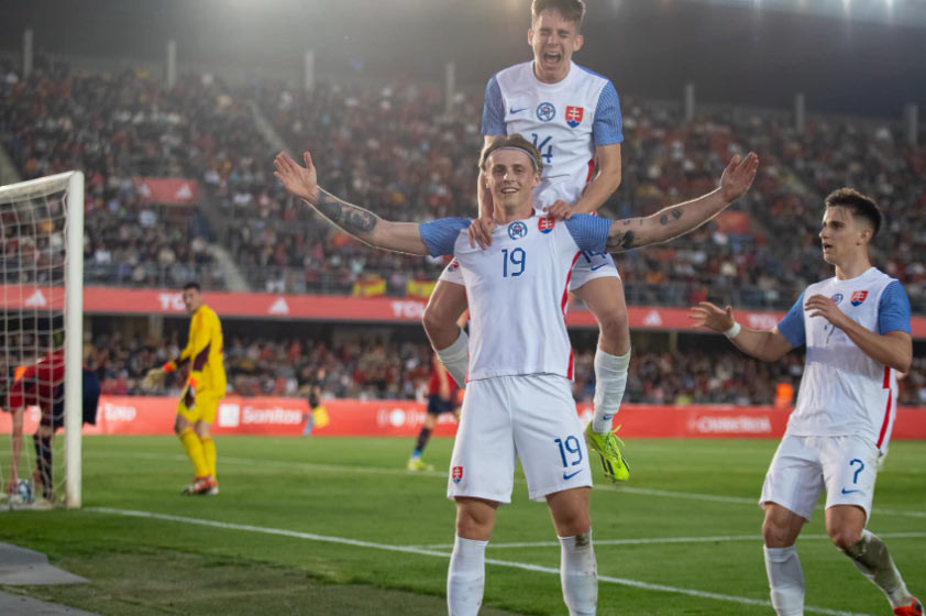 VIDEO: Famózny úspech Slovenska U21. Naši mladíci senzačne zdolali Španielsko