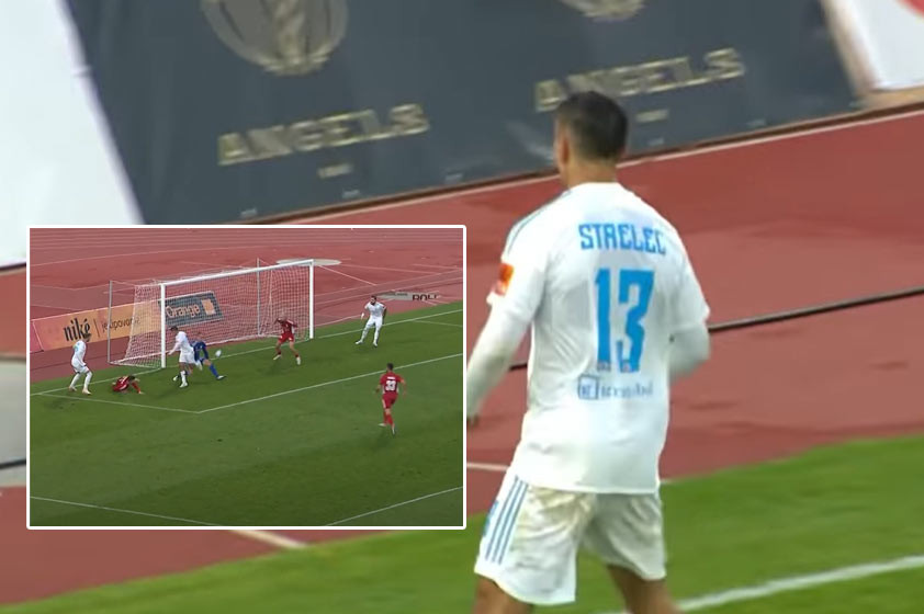 VIDEO: David Strelec s krásnym gólom pätičkou. Talent Slovana znovu umlčal kritikov