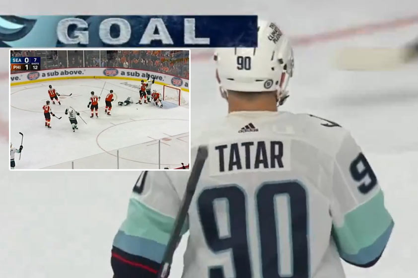 VIDEO: Tomáš Tatar a jeho presná gólová strela proti Philadelphii Flyers