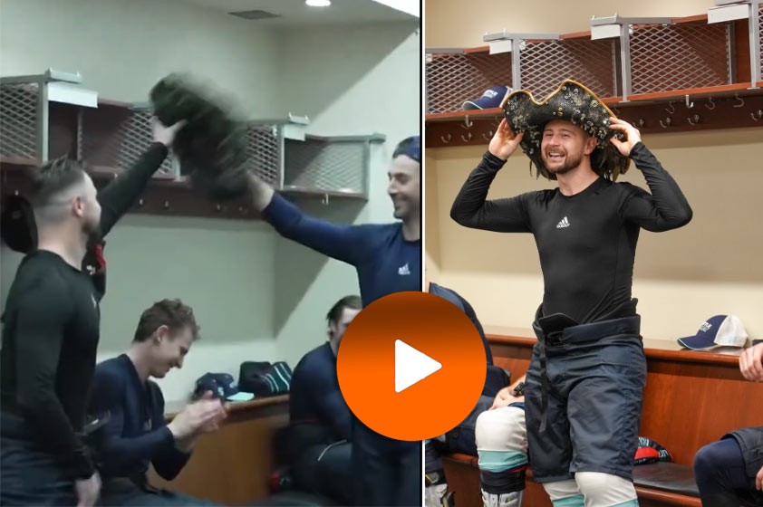 VIDEO: Tatar dostal klobúk Davyho Jonese. Pre obľúbeného hráča herca Marka Wahlberga, tvrdí Eberle