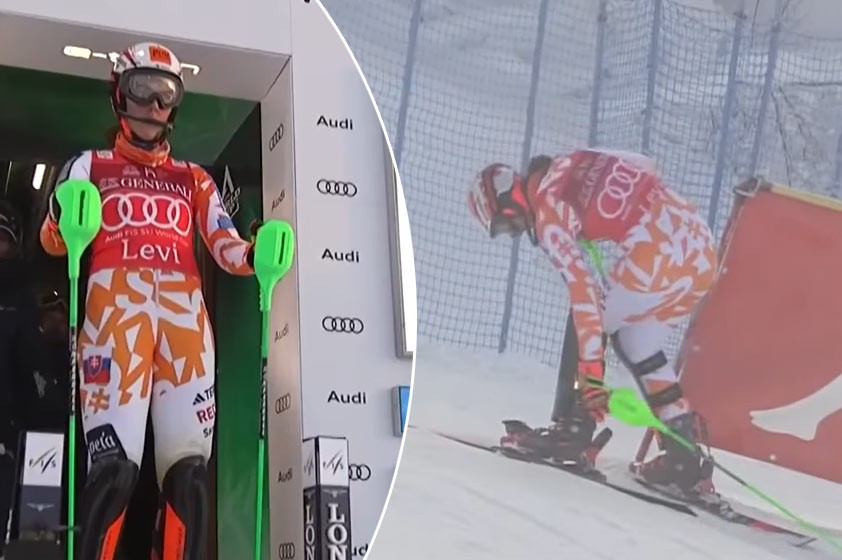 VIDEO: Ako Petra Vlhová vypadla v 2. kole slalomu vo fínskom Levi