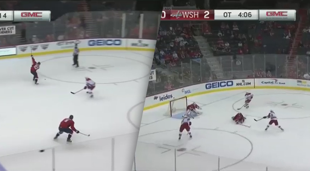 Nové pravidlo NHL v akcii: Hráči Washingtonu a Caroliny si vyskúšali predľženie 3 na 3! (VIDEO)