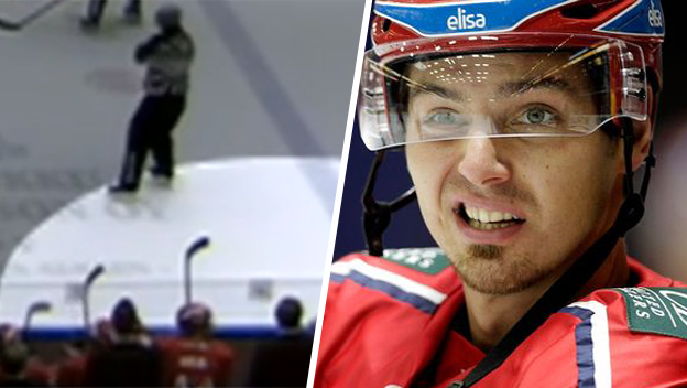 Záborský dostal vo Fínsku trest! Od zlosti zlomil hokejku, ktorá trafila rozhodcu! (VIDEO)