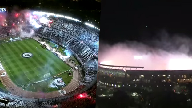 Neskutočná atmosféra na štadióne pred začiatkom finále Copa Libertadores (VIDEO)