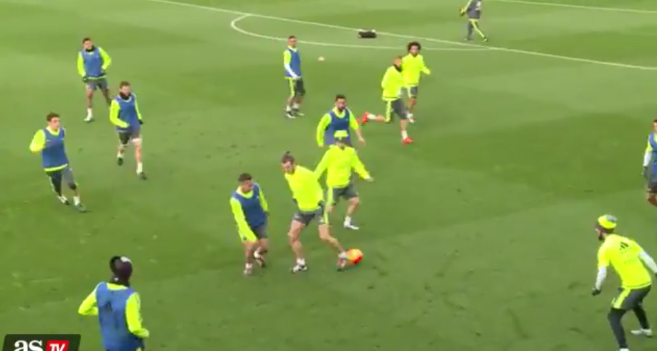 Parádny tréning Realu Madrid na jeden dotyk, Bale a Isco si dovolili aj pätičku (VIDEO)