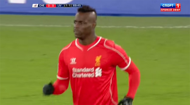 Lenivý Balotelli? V zápase s Chelsea to neplatilo!