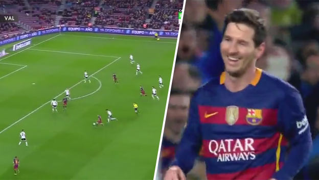 Barcelona rozobrala Valenciu perfektnou akciou, ktorú gólom zakončil Messi! (VIDEO)