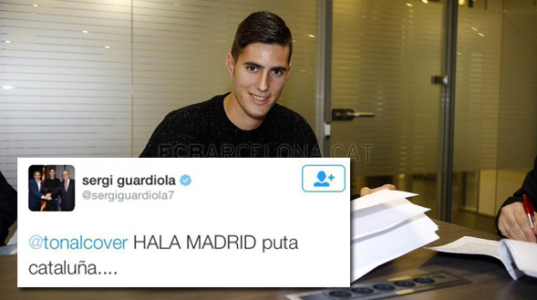 Barcelona vyhodila hráča po ôsmich hodinách, na Twitteri napísal status HALA MADRID (FOTO)