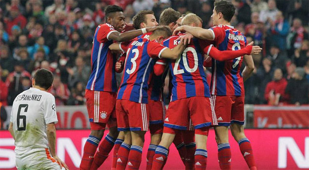 Bayern rozdrvil Šachtar vysoko 7:0!