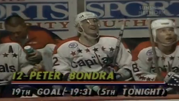 Peter Bondra dal v NHL tiež 5 gólov, podarilo sa mu to proti Tampe Bay v roku 1994 (VIDEO)