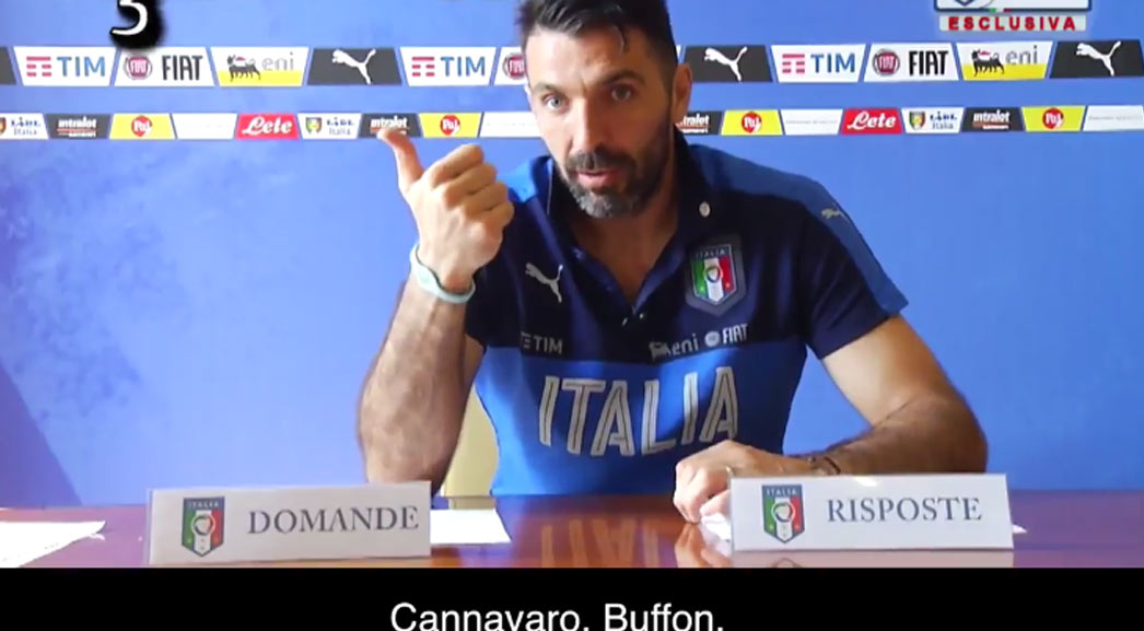 Gianluigi Buffon má dokonalú pamäť: Odpoveď vedel na úplne všetky otázky o jeho spoluhráčoch! (VIDEO)