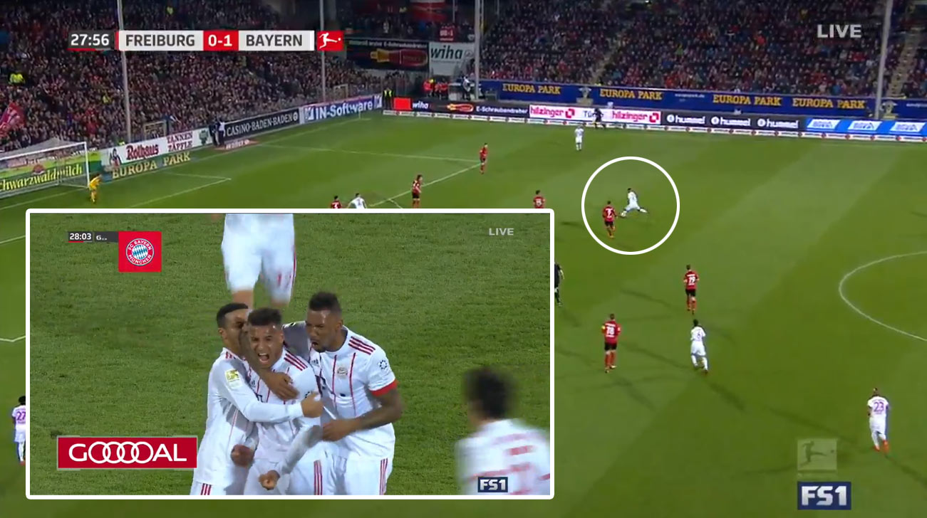 Fantastický gól v Bundeslige: Mladý talent Bayernu a jeho parádna delovka do siete Freiburgu! (VIDEO)